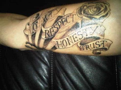 The bell rose is a licensed tattoo shop near mobile, al on the eastern shore of mobile bay located in daphne, alabama. Respect Tattoos for Men - Ideas and Inspiration for Guys