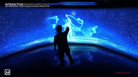 360° Panoramic Immersive Room Touch Screens And Shadow Projection Youtube