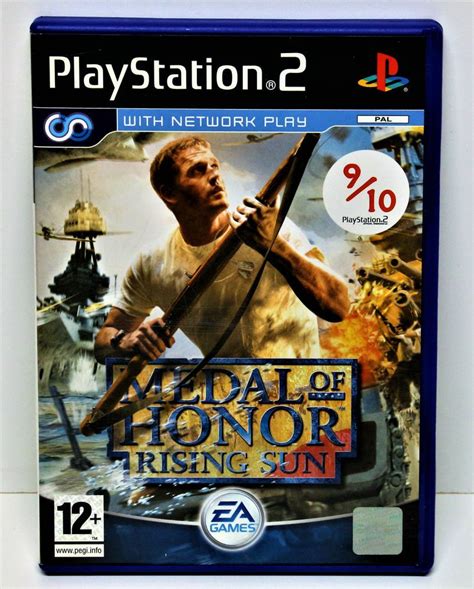 Ony Playstation 2 Game Medal Of Honor Rising Sun Ps2 Retro Rare