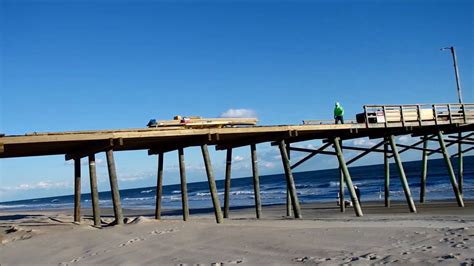 Bogue Inlet Pier Renovations Emerald Isle Nc Youtube