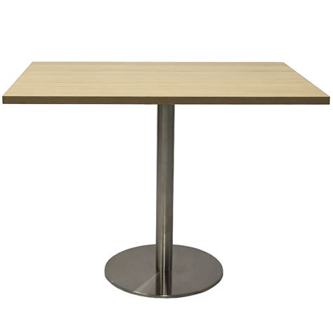Collection of furniture from this manerba consists of a beautiful executive desk with legs of thick steel with a chrome finish. Vogue Round Meeting Table - Stainless Steel Base | Value ...