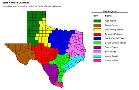 Climate Map Of Texas Business Ideas 2013