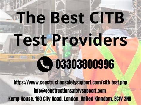 The Best CITB Test Providers By Construction Safety Support On Dribbble