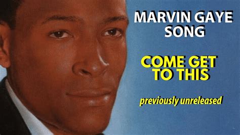 Marvin Gaye Come Get To This Live Unreleased YouTube