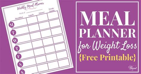 The weight loss plan is broken down into 12 weeks. Meal Planner for Weight Loss {Free Printable}