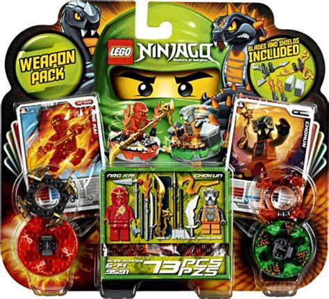 Lego Ninjago Spinjitzu Spinners Weapon Pack Set 9591 Toywiz