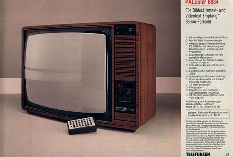Telefunken Tv Programm 1981