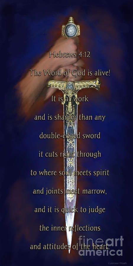 Double Edged Sword By Constance Woods Word Of God Christian Warrior
