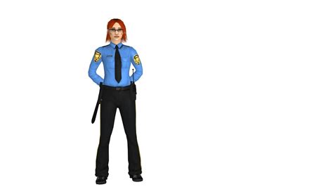 Download Free Photo Of Policewoman Cop Redhead Police Woman From