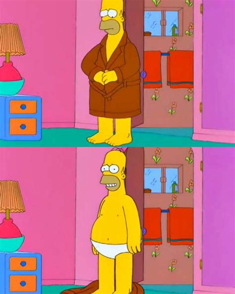 The Simpsons Character In A Pink Room