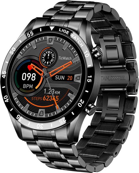 Lige Smart Watch For Men Fitness Tracker Watch Ip68 Waterproof With