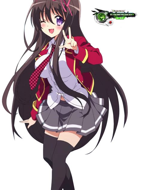 Noucomeyuuouji Ouka Hyper Cute Seifuku Render Ors Anime Renders