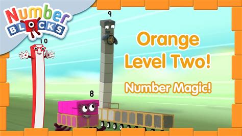 Numberblocks Numberblock Rally Orange Level Two 🟧 ⚡️ Back To