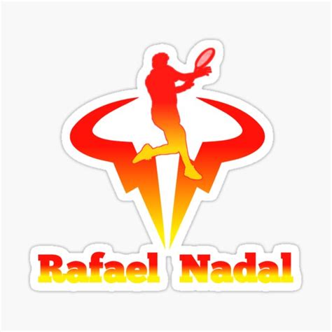 Wimbledon Rafa Nadal Logo Rafael Nadal Sticker For Sale By Rincones