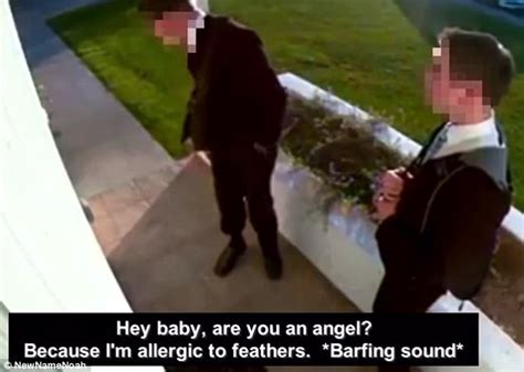 Mormon Missionaries Practice Cringe Worthy Pick Up Lines Daily Mail Online