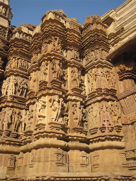 Khajuraho Western Temples Devi Jagadambi Carvings Flickr