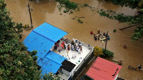Disease Outbreaks Feared As Thousands Trapped By Kerala Flood World