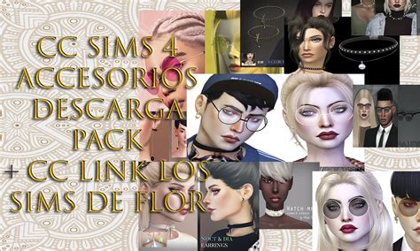 Los Sims De Flor Cc Sims 4 Accesorios Descarga Pack Cc Link