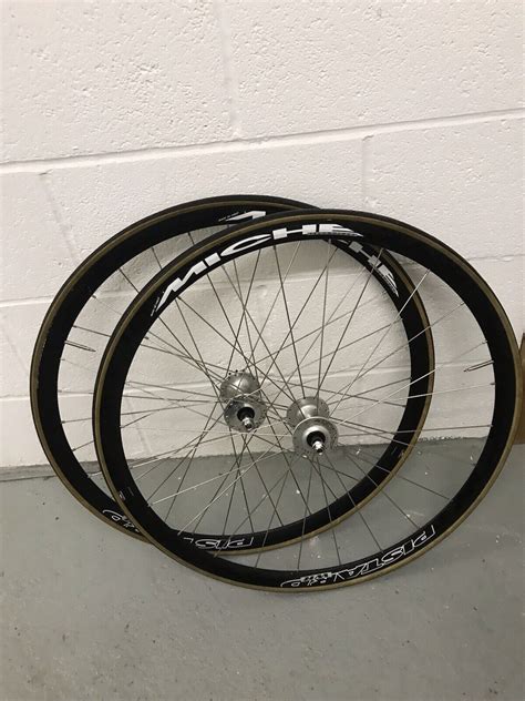 Miche Pistard Track Fixed Wheelset Clincher Fixie 700c Front Rear