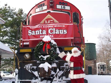 Santa Claus Special At Whippany Railway Museum Morris County Nj