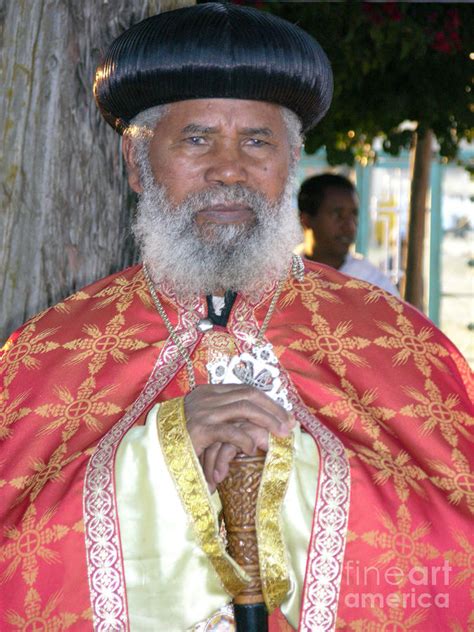 Ethiopian Orthodox Arch Bishop Photograph By Cherie Richardson