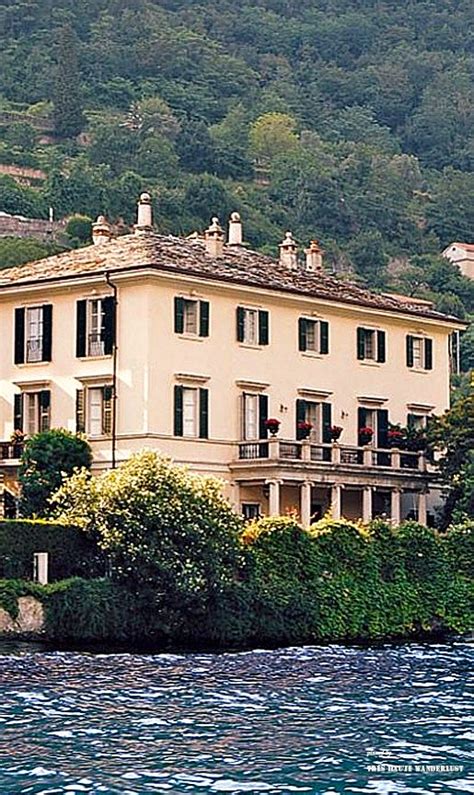 Villa Oleandra Lake Como Belongs To George Clooney Lago Di Como