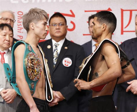 Boxing Inoue Tapales Weigh In For 4 Belt Super Bantam Showdown