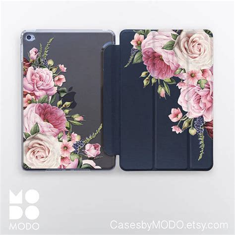 Roses Ipad Air 3 2019 Case Ipad Pro 129 Smart Cover Ipad 11 Etsy In