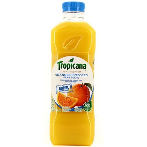 Tropicana Orange Sans Pulp 1l Drh Market Sarl