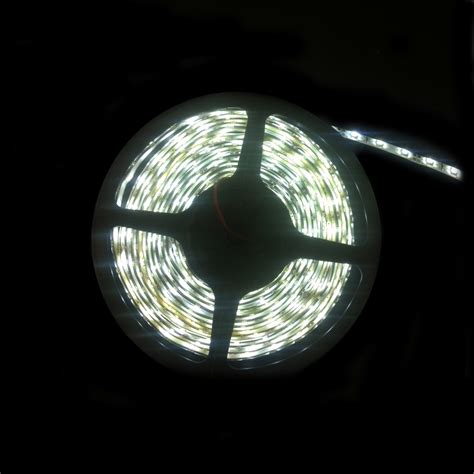 3528 Ip65 Rated Led Strip Light In Pure White 48w Per Meter Led