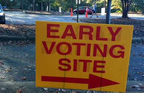 During record early voting, some 'just want to get it over with ...