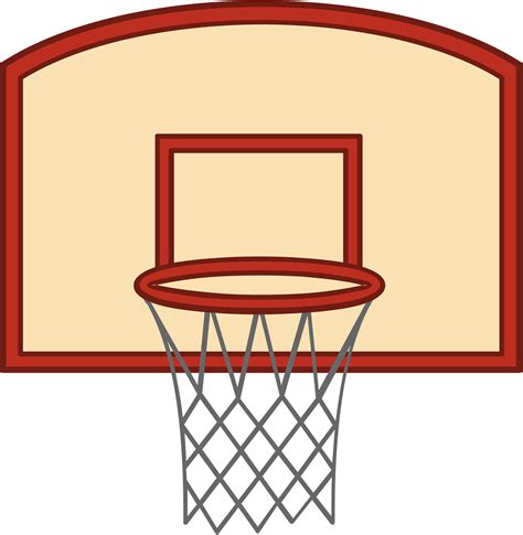 Basketball Backboard Clip Art Library