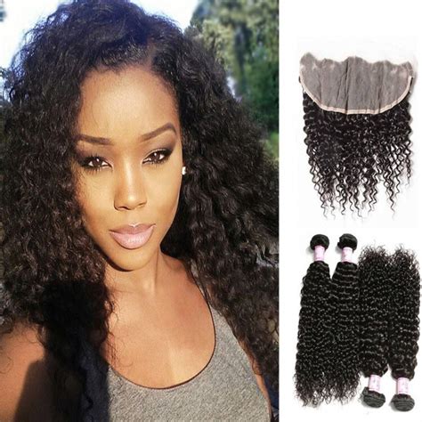 Beautyforever 4bundles Peruvian Jerry Curly Hair With 1pc 134 Lace