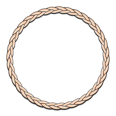 Round Rope Png Transparent Rope Theme Round Border Design Rope Round