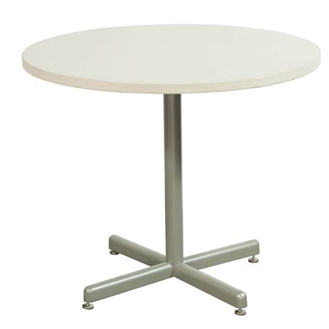 Haworth 36inch Cafe Table White 01 