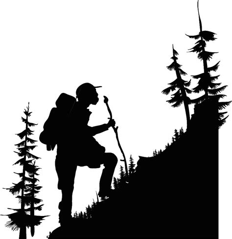 Transparent Mountain Hiking Clipart Hiking Clipart Png Download