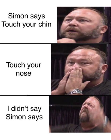 simon says comment f memes