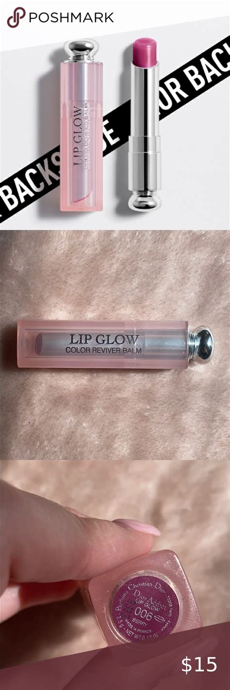 Dior Lip Glow In 006 Berry Lip Glow Dior Lip Glow Lip Balm Gloss
