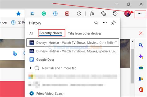 How To Reopen Recently Closed Tabs In Chrome Firefox And Edge