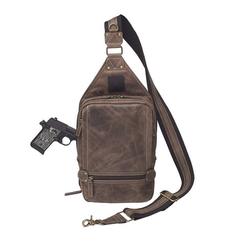 Concealed Carry Sling Backpack Gun Bag Gtm 108 Gun Goddess