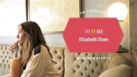 Watch Elizabeth Olsens Bon Appétit Photo Shoot On