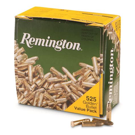 Remington Golden Bullet 22lr Lead Round Nose Hollow Point 36 Grain
