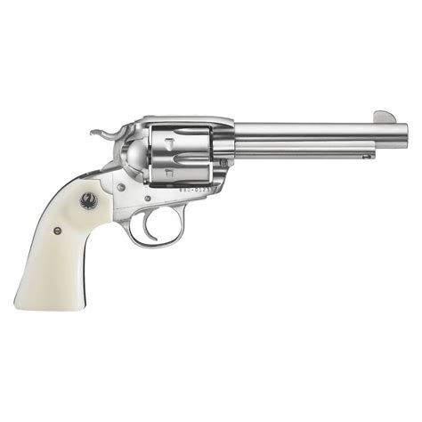 Ruger Vaquero Bisley 45 Long Colt 55in High Gloss Stainless Revolver