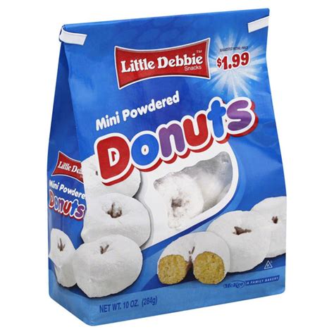 Mini Powdered Donuts Snacks4all