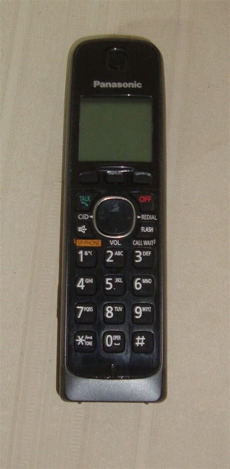 Panasonic Kx Tga660 M Cordless Phone Handset Phone Only No Charging Base