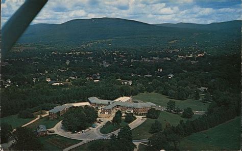 Aerial View Of Henry W Putnam Memorial Hospital Bennington Vt Postcard