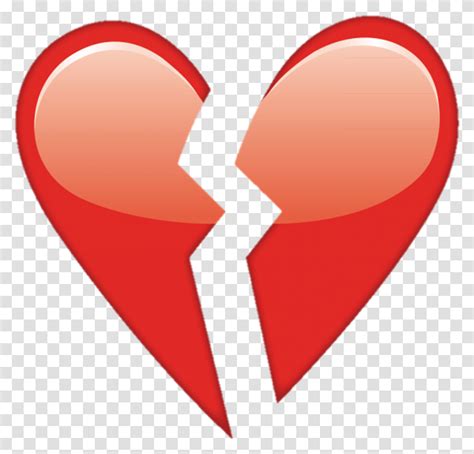 Overlay Tumblr Heart Corazonroto Corazon Heartbroken Broken Heart Emoji