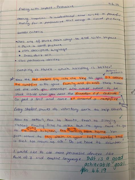Student Self Assessment And Reflection Connect