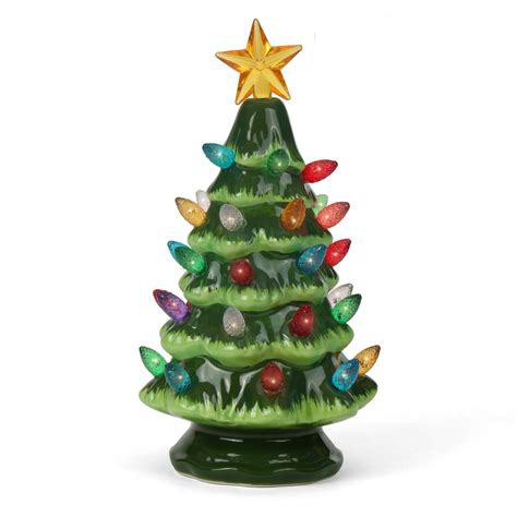 Ceramic Christmas Tree Tabletop Christmas Tree With Lights 675
