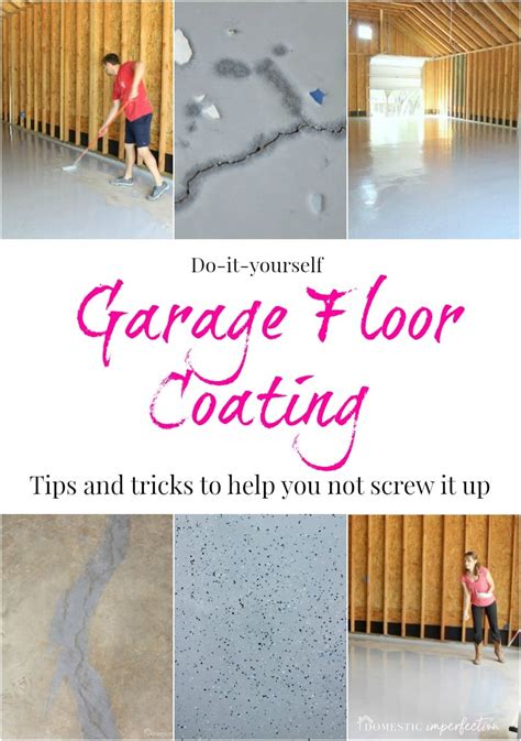 First priming and then painting the surface area. DIY Epoxy Garage Floor - A Step by Step Tutorial | Garage ...